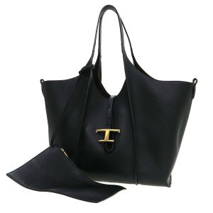 Tタイムレス･レザーショッピングバッグ ミディアム