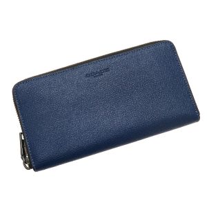 アコーディオン ウォレット クロス グレインレザー