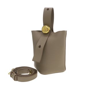 ペブル バケットバッグ ミニ(ソフトグレインカーフ)