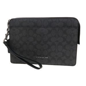 ジップ ポーチ･シグネチャーキャンバス