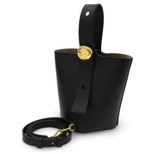 ロエベ ペブル バケットバッグ ミニ(スムースカーフ）