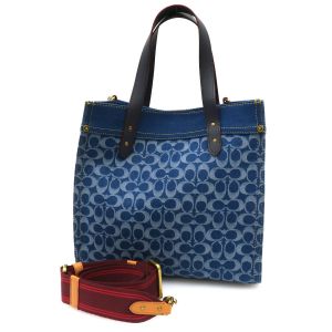 フィールドトート シグネチャーデニム