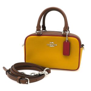 サッチェル クロスボディ･カラーブロック