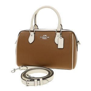 ローアン サッチェル バッグ カラーブロック