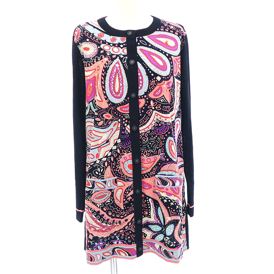 ファッション・アセテートカーディガン