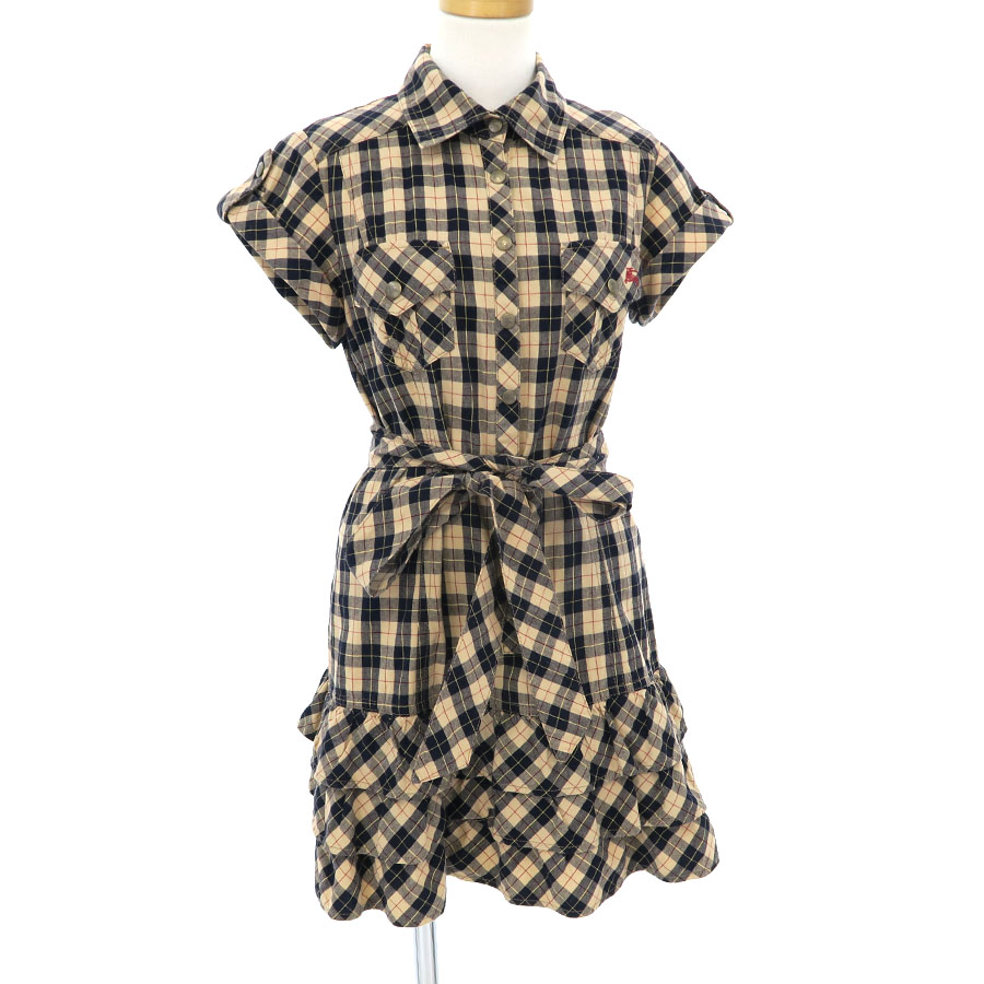 Burberry チュニックワンピース4y =110㎝ BURBURRY ワンピース チュニック 110 4Y キッズ服(100cm~)