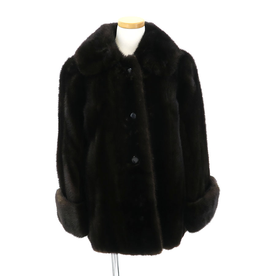 逆毛ミンクコート