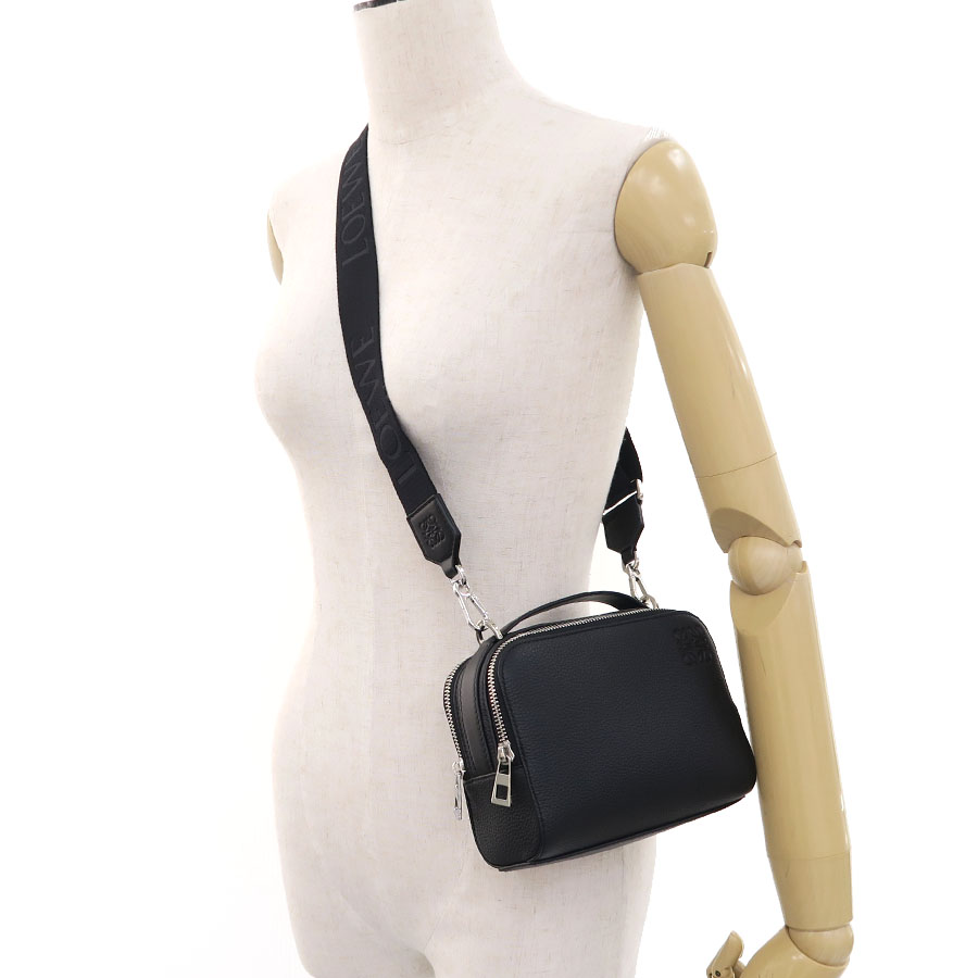 クロスボディカメラバッグミニ(ソフトグレインカーフ)/質屋 さのや