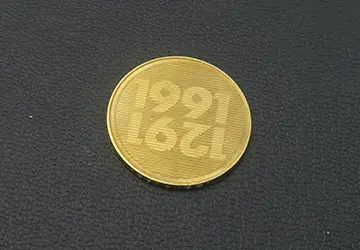 6月10日の金買取価格でK20コインを買取致しました