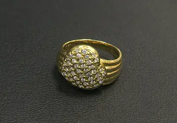 18金リングを金買取致しました