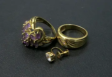 18金リングなど金買取致しました