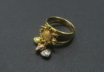 18金リングを金買取致しました