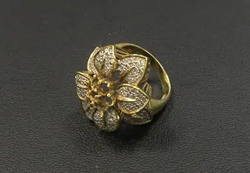 18金のリングを金買取致しました