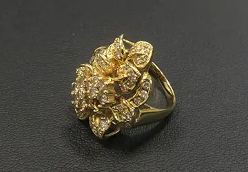18金のリングを金買取致しました