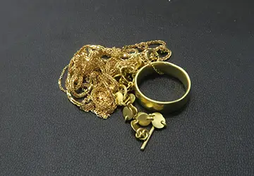 18金地金を金買取致しました