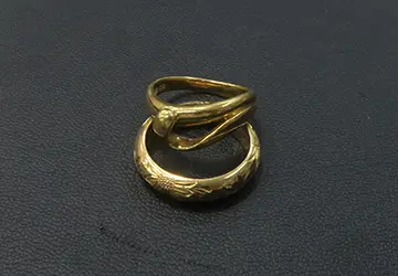 18金リングを金買取致しました