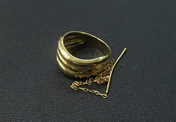 18金地金を金買取致しました