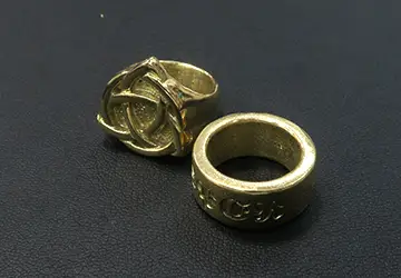 18金リング2点を金買取致しました